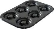 Nordic Ware 30042 6 Cavity Donut Pan, Metal