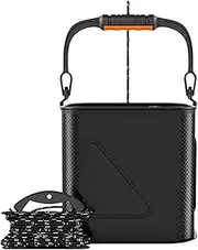 Live Fish Bucket, Waterproof Bait Bucket for Fishing, Waterproof Angler Bait Storage 11L, Angling Container for Camping Hiking Activities