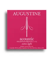 Augustine Phosphor Bronze Extra Light Gauge Guitar String Set (11-52)