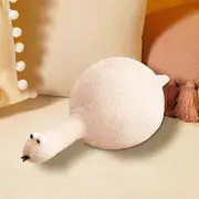 Round Snake Doll Cute Year Of The Snake Mascots Plushs Toy Zodiacs Snake Doll Home Decoration Gift Doll Non-Toxic Filling