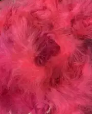 2 Yards Pink Turkey Medium Weight Marabou Feather Boa 25 Gram Craft Costume