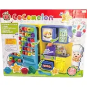 COCOMELON Educational Learning Kitchen 34-pc Playset Talks Sings Letters Colors