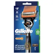 Gillette ProGlide Power FlexBall Razor Handle + 1 Blade Refill