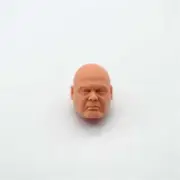 Blank 1/18 Scale Daredevil Boss Kingpin Head Sculpt Unpainted Fit 3.75" Figure