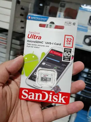 Sandisk ULTRA MICRO SDXC 80MB / s Class 10 32GB 64GB 原裝 SD 卡