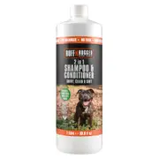 Ruff n Rugged 2in1 Dog Shampoo & Conditioner - 1L