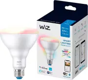 WiZ BR30 White & Color 65W Equivalent Wi-Fi Smart LED Light Bulb - 1 Pack
