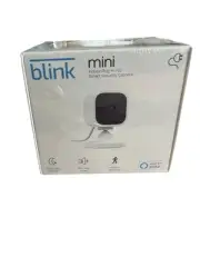 Blink Mini Indoor Plug-in 1080 HD Smart Security Camera Video Alexa New In Box