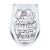 在飛比找momo購物網優惠-【sunart】迪士尼 小熊維尼 圓身玻璃杯 維尼 蜂蜜罐(