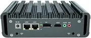 Firewall Appliance Mini PC 1000MbE,Industrial PC Intel I3-8130U Dual Core Dual LAN,DDR4,WiFi,VPN Fanless Firewall Router PC AES-NI, 8GB RAM 128GB MSATA SSD