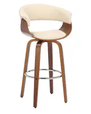 Armen Living Julyssa 30in Bar Height Swivel Bar Stool