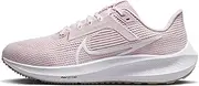[Nike] Women's W Air Zoom Pegasus 40 Sneaker, Pearl Pink White Pink Foam Hemp, 3.5 UK
