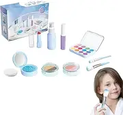 Fake Makeup Toys | Little Girls Make up Kit,Toddler Fake Play Cosmetic Kit Makeup Set Toys for Home, School, Daycare Center