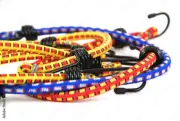 8 Pc Bungee Cord Tie Downs 3 Feet Each Cord Assorted Colors 2 End Hooks