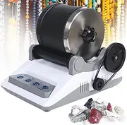 Professional Rock Tumbler Kit,Electric Stone Tumbler Polisher Machine，Detachable Gemstone Vibratory Rock Tumbler with Timmer Buttons,Grinder，DIY Stone Polishing Finishing Machine for Crystals, Glass