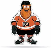 Rico Industries NHL Philadelphia Flyers Mascot Shape Cut Pennant - Home and Living Room Décor - Soft Felt EZ to Hang