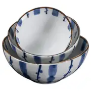 Omotenashi Futo Hoso Nested Bowl Set of 3