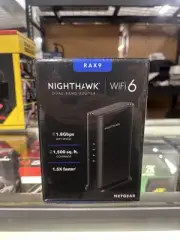 New Netgear Nighthawk WiFi 6 Router AX1800 1.8 Gbps! Fast Shipping!