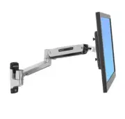 Ergotron Wall Mount for Flat Panel Display - Polished Aluminum (45353026)