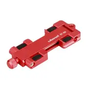 ST-03 Folding Mobile Phone Metal Clip Live Selfie Photography Multi-function Bracket(Red)