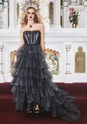 [Unholy] Dramatic Flair Tulle Maxi Dress