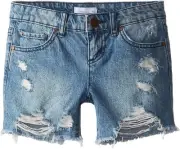 O'Neill Girls' Monkey Bars Cutoff Denim Shorts