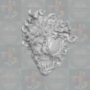 Cletus Cassidy into Carnage v3 custom head for 1:6 1:10 1:12 1:18 Marvel figures