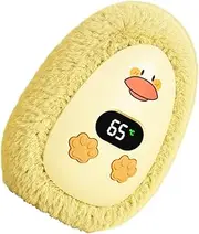 Chargeable Hand Warmers, Creative Duck Hand Warmer, Portable Electric Hand Warmer for Winter, Reusable Pocket Hand Heater with Digital Display