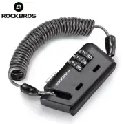 ROCKBROS Portable Password Bike Cable Lock Anti-theft Motorcycle Helmet Lock