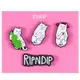 RIPNDIP 中指貓 RNDSPR24249 GANG SHOE CHARM CROCS鞋扣 洞洞鞋配飾 (四入組)