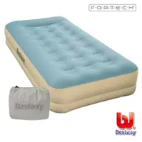 在飛比找蝦皮商城優惠-Bestway。自動快充單人加高植絨充氣床墊69-90022