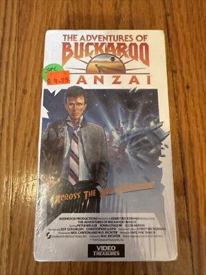 The Adventures of Buckaroo Banzai (VHS, 1990)