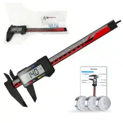 Electronic Digital Caliper, 0-6" Vernier Caliper,Caliper Measuring Tool with Mm