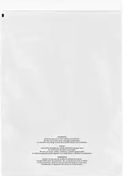 - 18" X 24" (250 Count) Self Seal Clear Poly Bags with Suffocation Warning for P