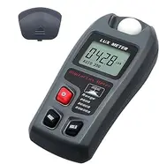 Zibeem Light Meter for Plants,Digital LCD Photographic Light Meters | Portable Handheld Par Light Meter, Battery Operated Illuminance Tester for Garden Indoor Plants, Photography