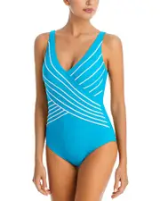 Gottex Essentials Embrace Crossover One Piece Swimsuit