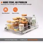 Under Sink Cabinet Organizer Wire Drawer Basket 11.5x16.5 Inch Storage