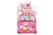 Peppa Pig Festival Quilt Cover Set - Single Bed Size