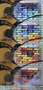 4 Maxell 390 - SR1130SW Button Cell Batteries