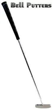Bell Two/2 Way Golf Putter 400g-CNC-Face Balanced-Winn Jumbo-35" Shaft
