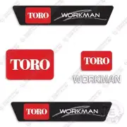 Fits Toro Workman 2 Decal Kit Utility Vehicle - 7 YEAR OUTDOOR 3M VINYL!