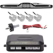 Car Reverse Radar 4 Parking Sensors LED Distance Display Sound Alert Alarm Kit (for: Fiat)