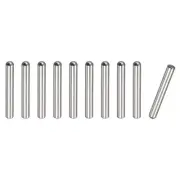 8x60mm Dowel Pins, 10pcs Round Head Flat Chamfered End Dowel Pin