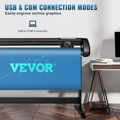 53-Inch Vinyl Cutter Plotter with SignMaster Software Bundle, 22 kg, 1350 mm ...