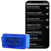 ELM327 Bluetooth OBD2 Scanner for iPhone & Android, Wireless Auto Check Car F...