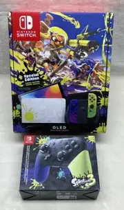 Nintendo Switch OLED SPLATOON 3 ~ Includes Console & Controller - US Version