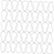 HAPINARY 100pcs Metal Shower Curtain Hooks Gourd Shaped Reusable Hangers for Rvs Bathroom Curtains Easy Glide Rollers Silver Drapery Clips for Versatile Use