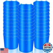 30 Pcs Chicken Coop Feeder Water Cup,8 oz Cage Cups Chicken Feeder Waterer, C