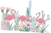 LIFKICH Removable PVC Flamingo Sticker Set Chic Room Decal for Home Decor Wall