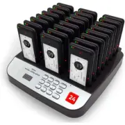 24 Pagers for Restaurants Paging System Coast Buzzer Beep Lineup Waiting Queue